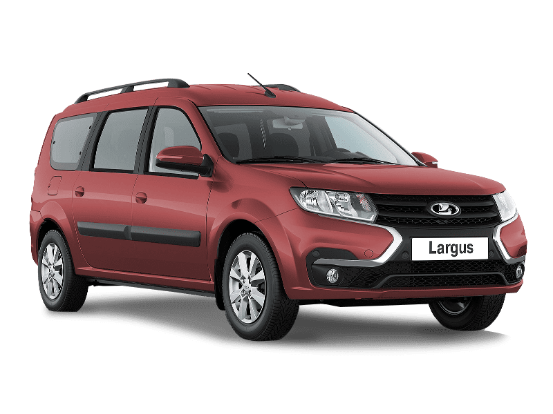 Купить Lada Largus в Томске - Красный «Красный сплав» (136) - металлик