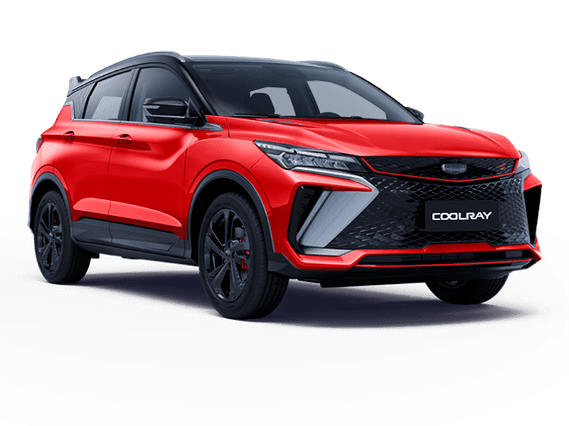 Купить Geely Coolray в Томске - Красный
