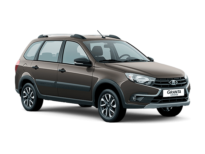 Купить Lada Granta Cross в Томске - Серебристо-темно-серый «Борнео» (633) - металлик