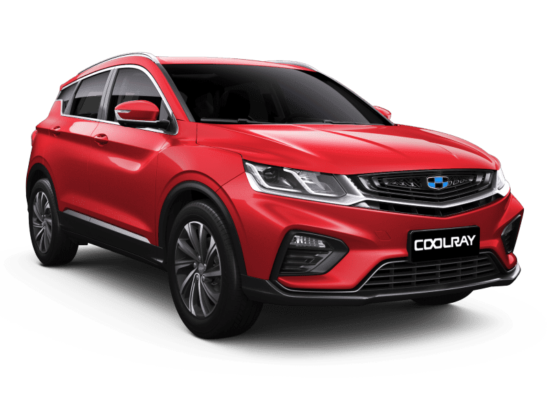 Купить Geely Coolray в Томске - Красный